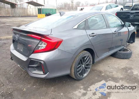 2020 Honda Civic Si Sedan from USA, damaged, VIN 2HGFC1E53LH704576